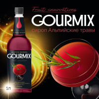 Сироп Альпийские травы Fruit Innovations Gourmix 1000мл