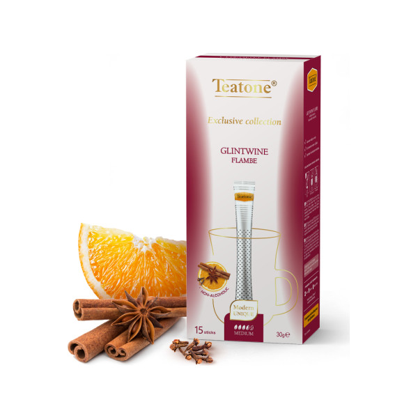 Глинтвейн TEATONE в стиках, 15 стиков по 1,8г