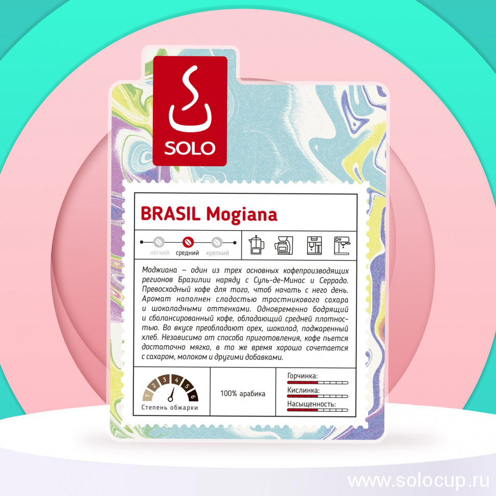 Кофе Бразилия Моджиана