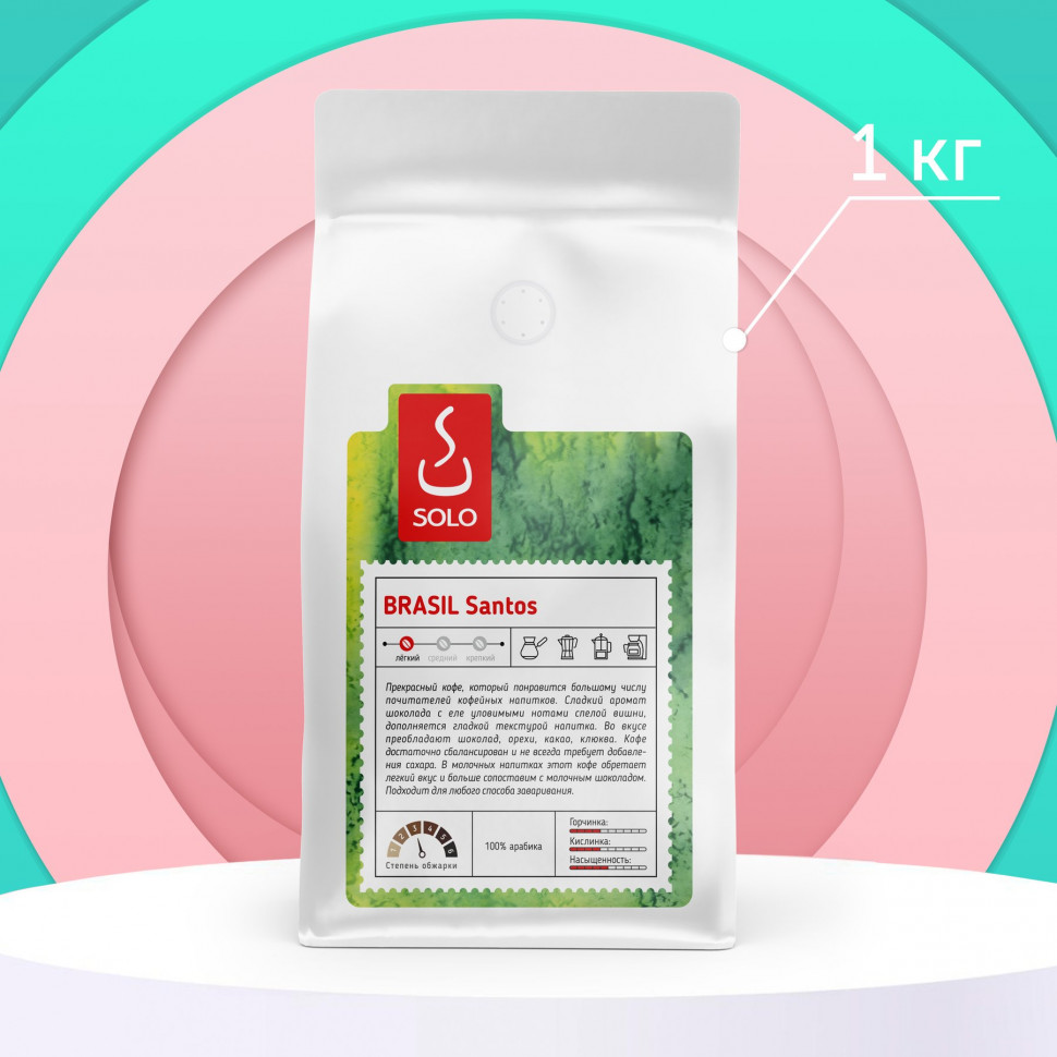 Кофе Бразилия Сантос
