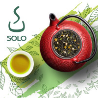 Чай зеленый Восточная принцесса SOLO, ПЭТ БАНКА, 100г