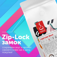 Кофе ФОРТУНА смесь Арабика 50% Робуста 50%