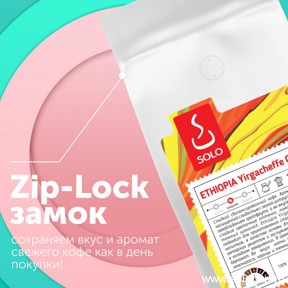 Кофе Эфиопия Иргачифф гр.2